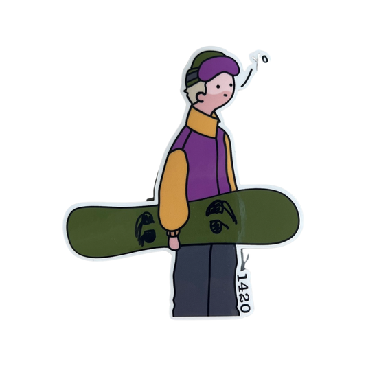 Sticker Snowboardkille